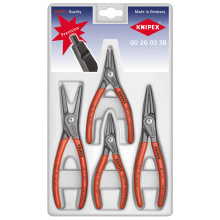 JEU 4 PINCES CIRCLIPS KNIPEX